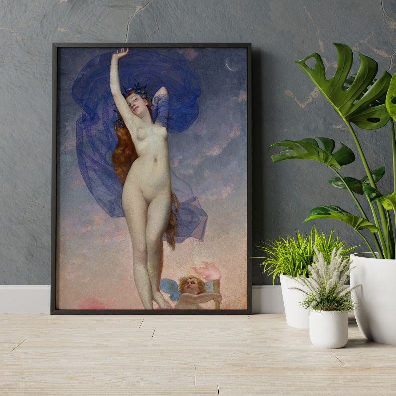 L’aurore (1868) by Adolphe-Alexandre Lesrel product image (22)