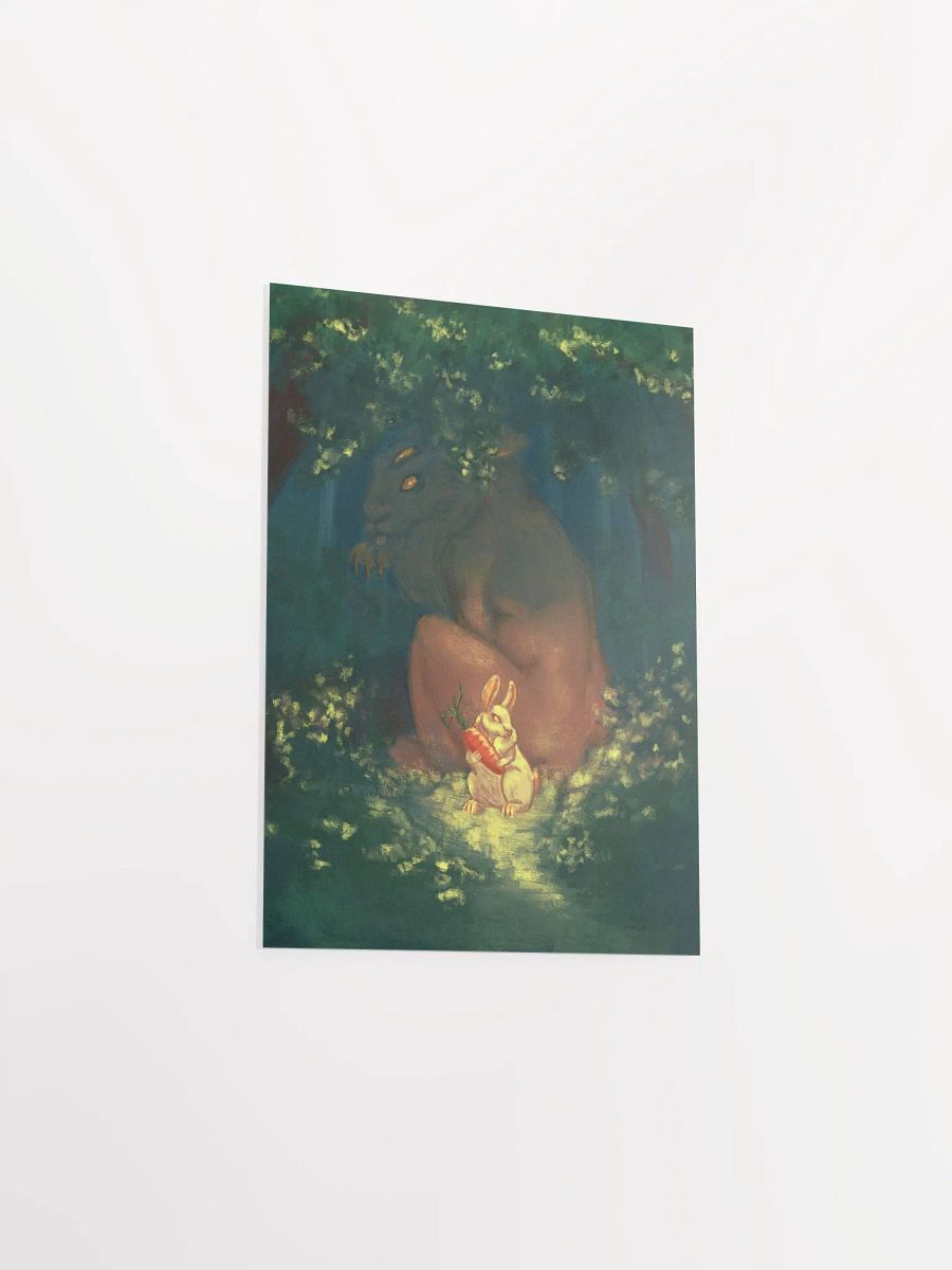 Bunny forest poster product image (10)