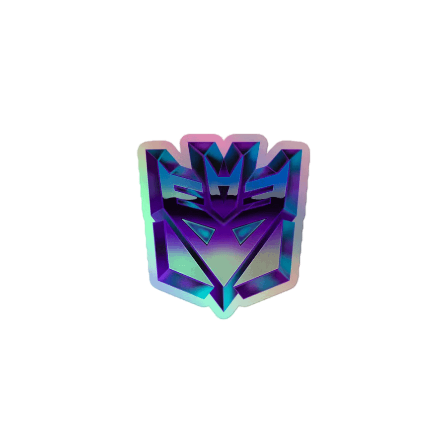 More than Meets the Eye Decepticons Holofoil Sticker product image (1)