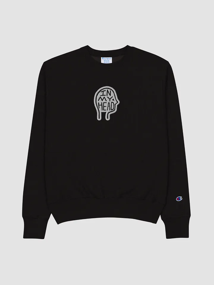 In My Head (bubble design) embroidered Champion Crewneck product image (1)