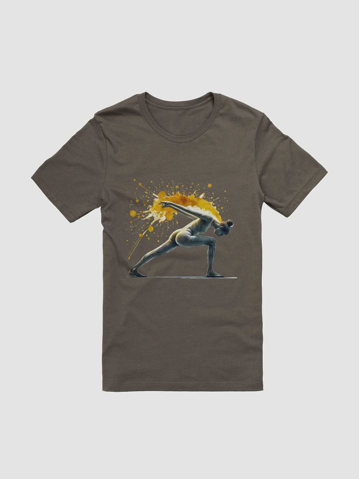 Mindful Power: Yoga Discipline Mantra Tee product image (7)