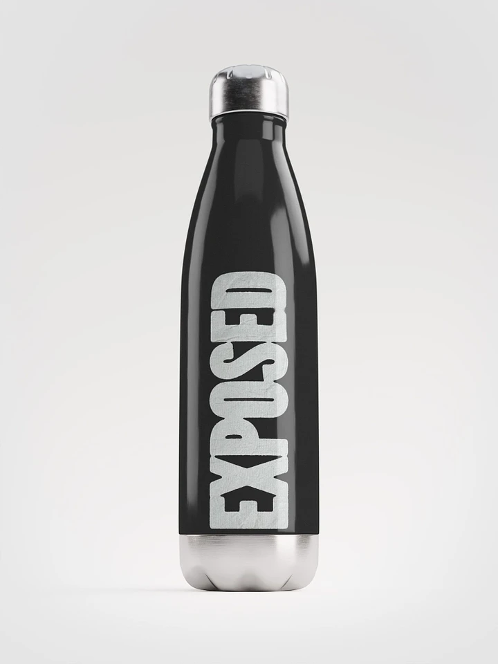 Exposed Stainless Steel Water Bottle product image (1)