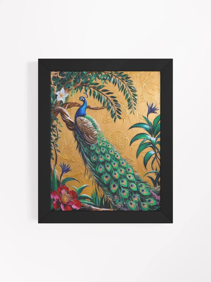 Peacock - Wall Art - Framed product image (3)