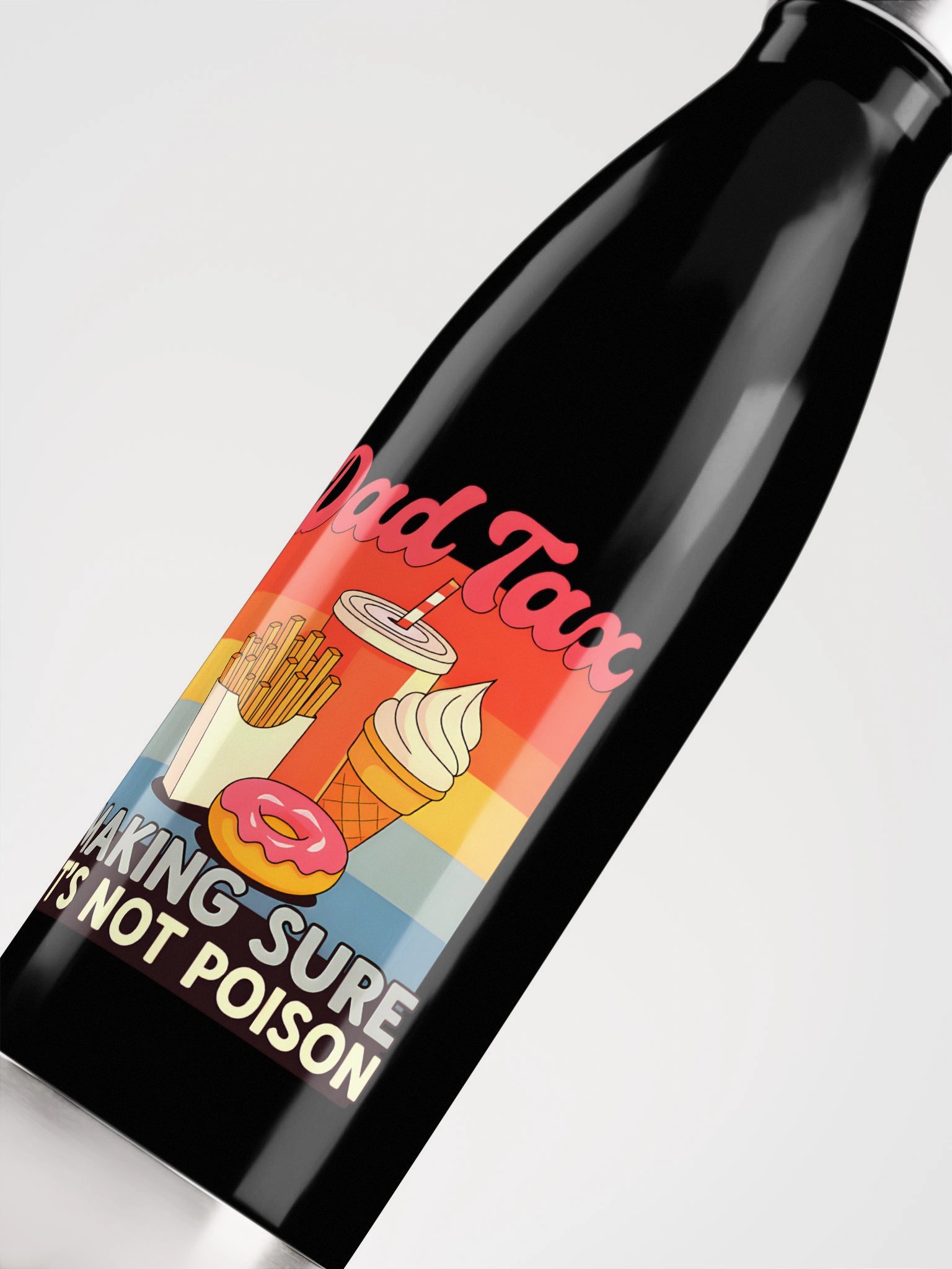 Funny Dad Water Bottle – “Dad Tax” Stainless Steel Insulated Bottle Gift product image (9)