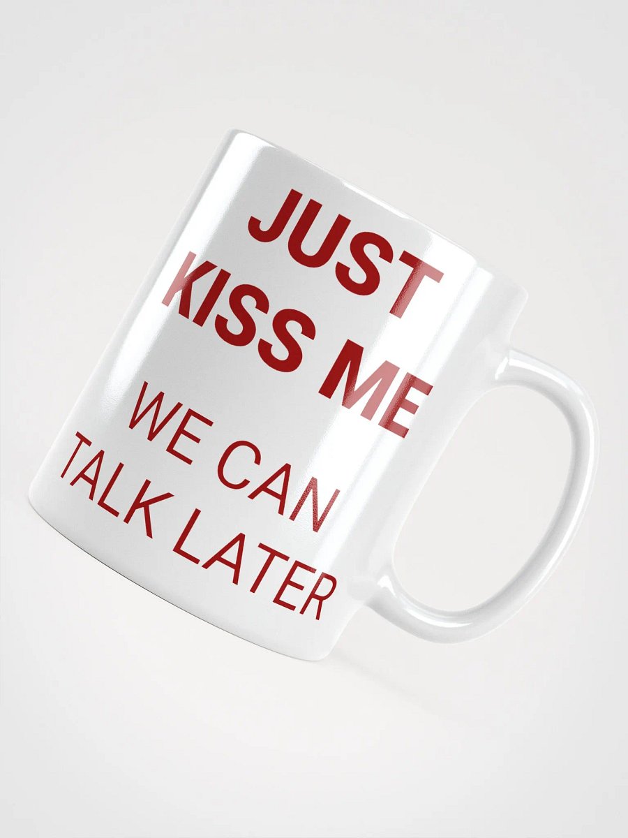 Just Kiss Me Ceramic Mug product image (4)
