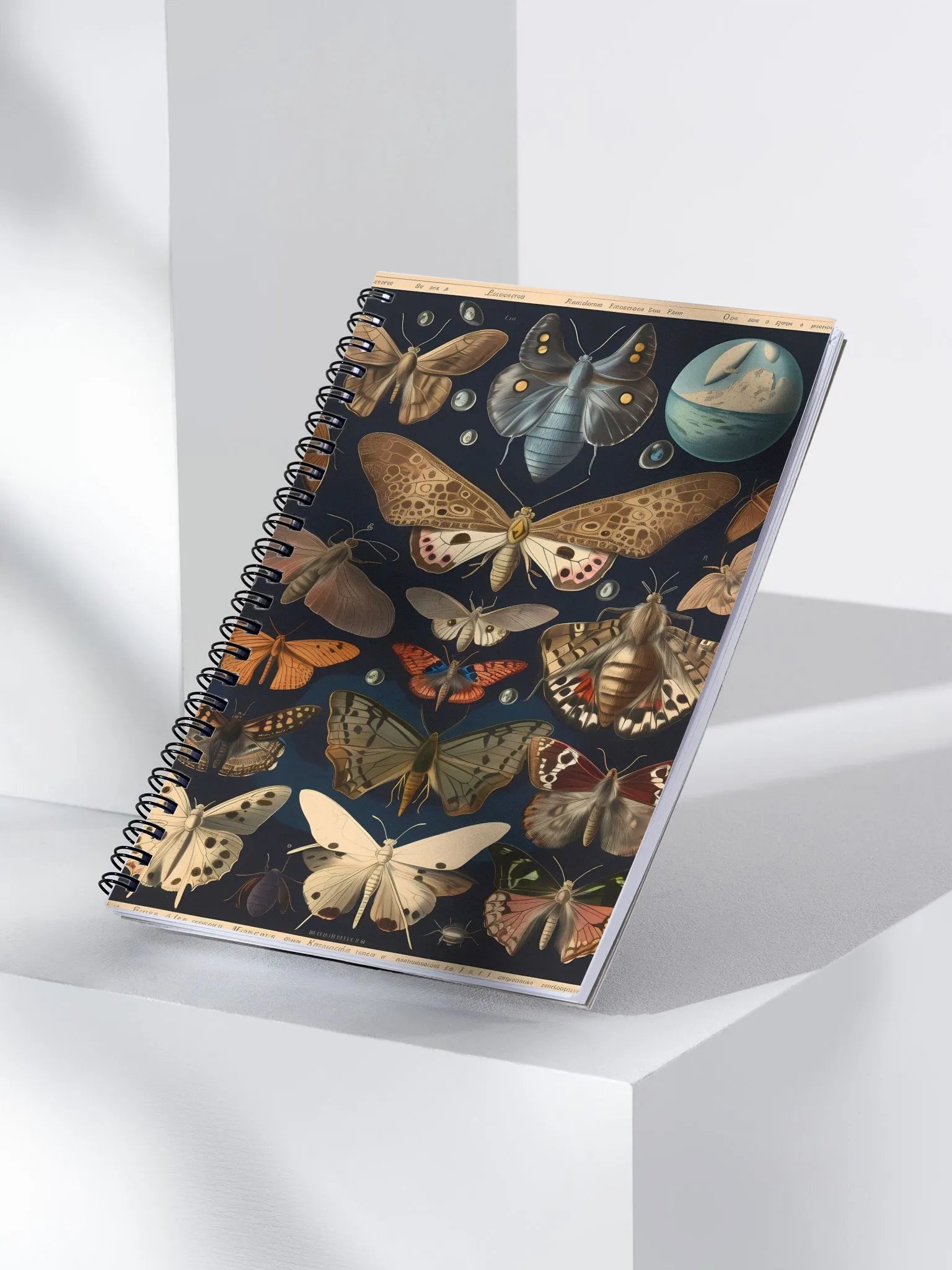 Mystical Moths and Butterflies Spiral Notebook product image (3)
