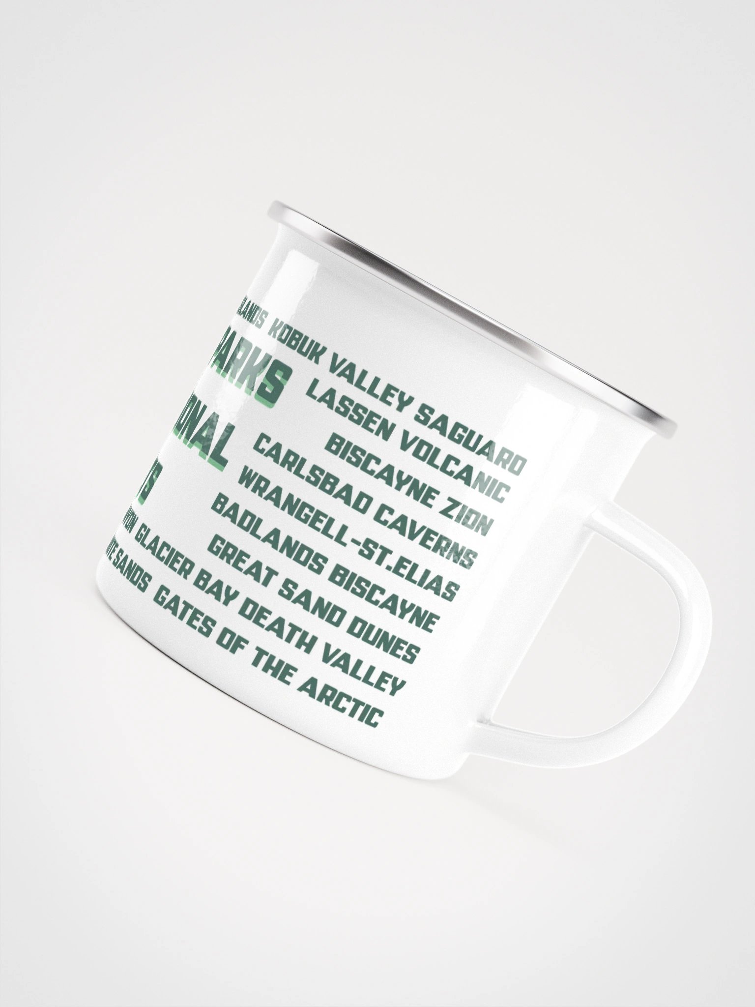 No National Parks without Monuments Enamel Mug product image (5)