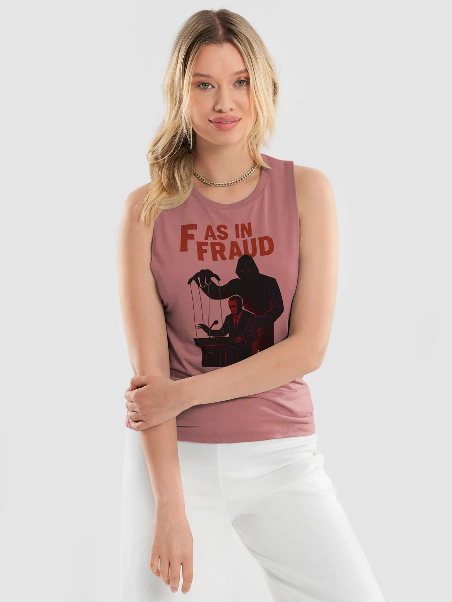 F as in fraud muscle tank product image (9)