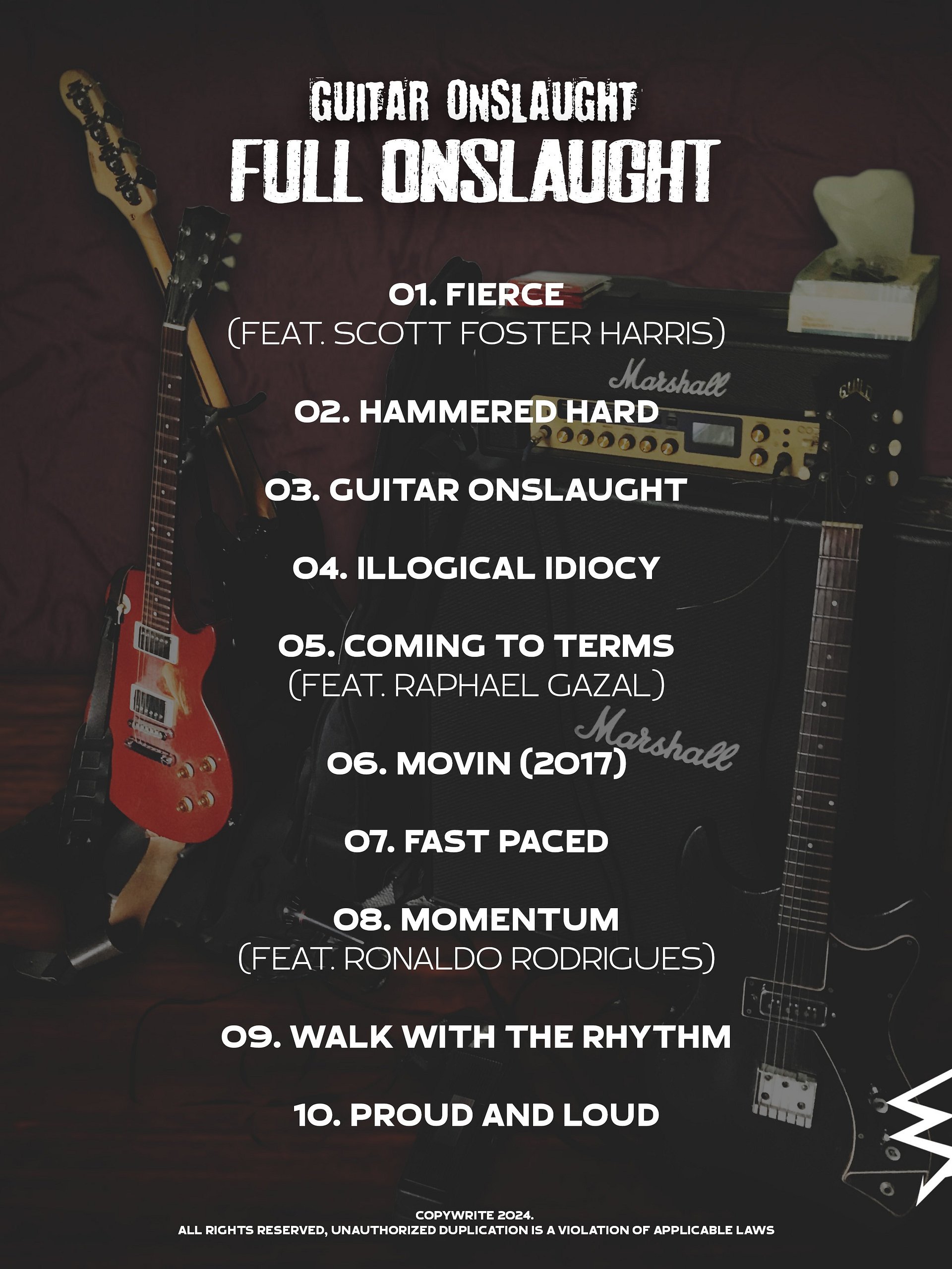 Guitar Onslaught/Full Onslaught (CD) product image (3)