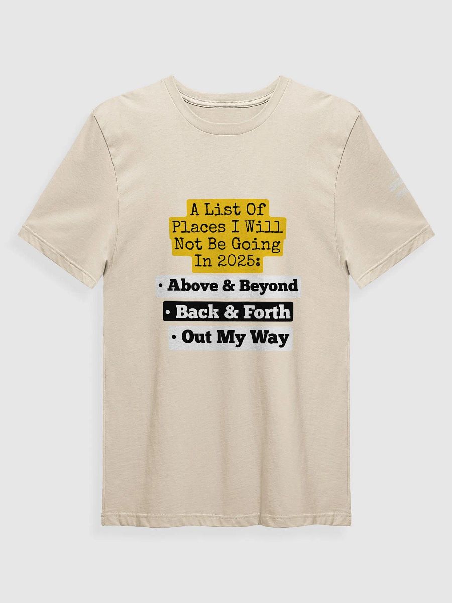 A List of Places Supersoft T-Shirt product image (22)