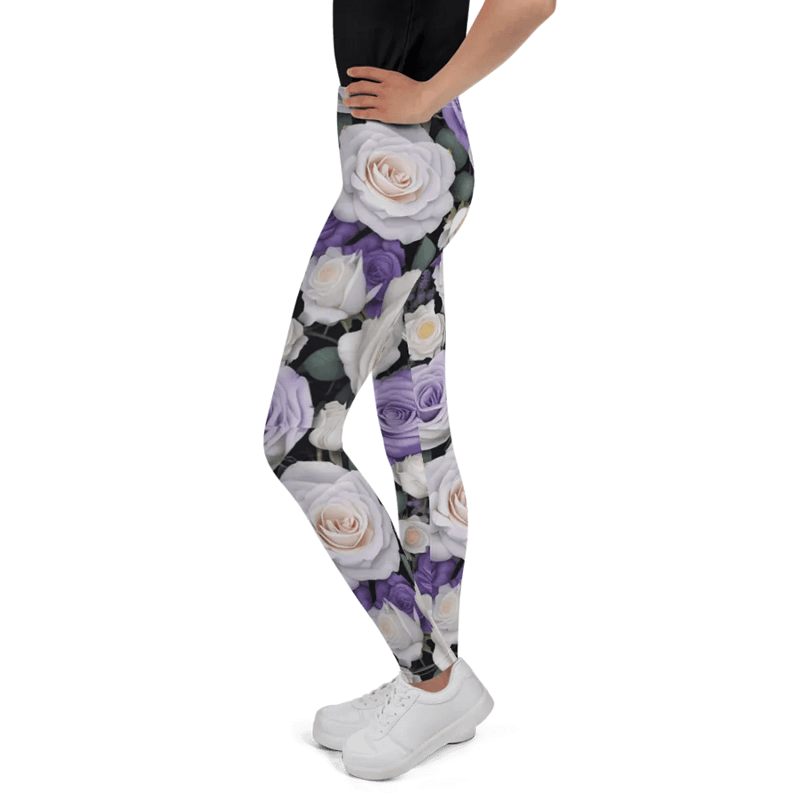 Vibrant Rose Youth Leggings product image (5)