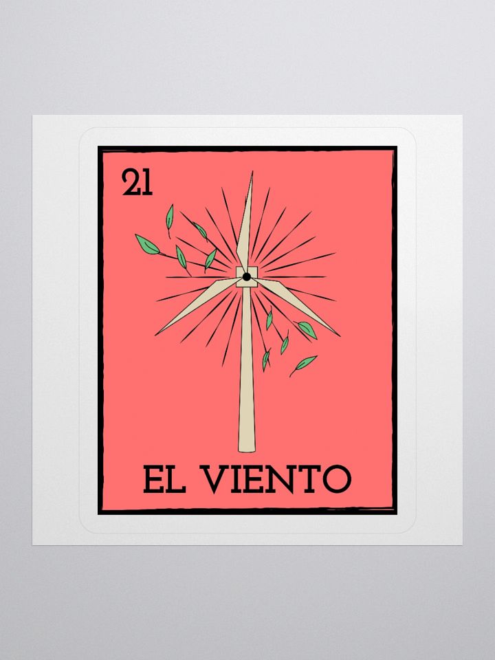 El Viento Sticker product image (2)
