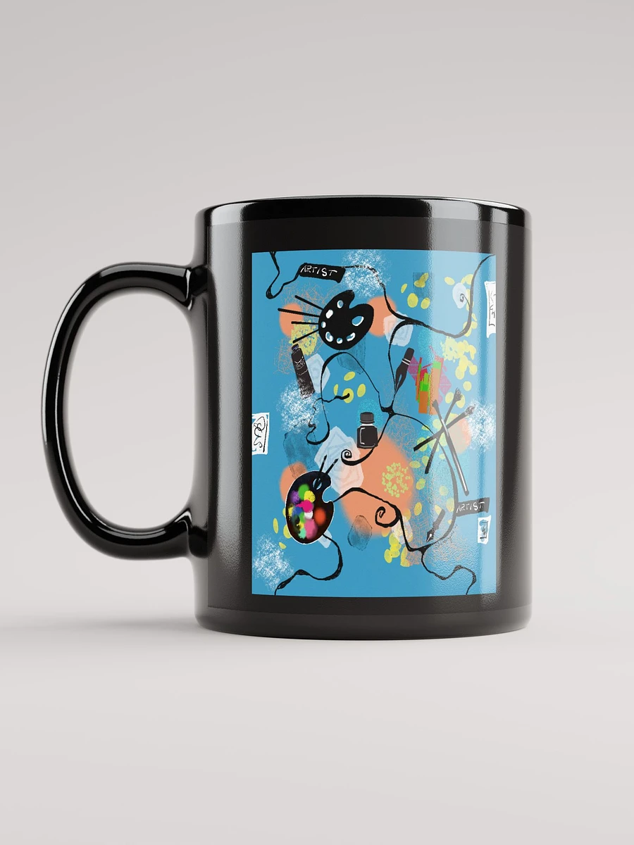 Abstract Blue Mug product image (5)