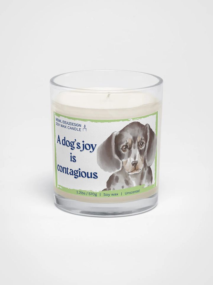 Dachshund Dog Lover Best Gift, Large Capacity, Great Value & Eco-Friendly Candle – 1.2 lbs of Pure Serenity product image (1)