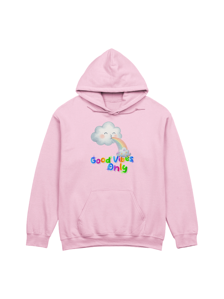Good Vibes Only Rainbow Cloud Hoodie product image (5)