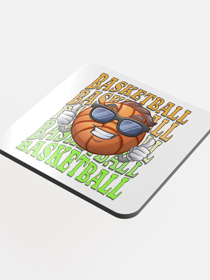Thumbs Up Basketball Cool Hoops Cork Coaster Set product image (1)