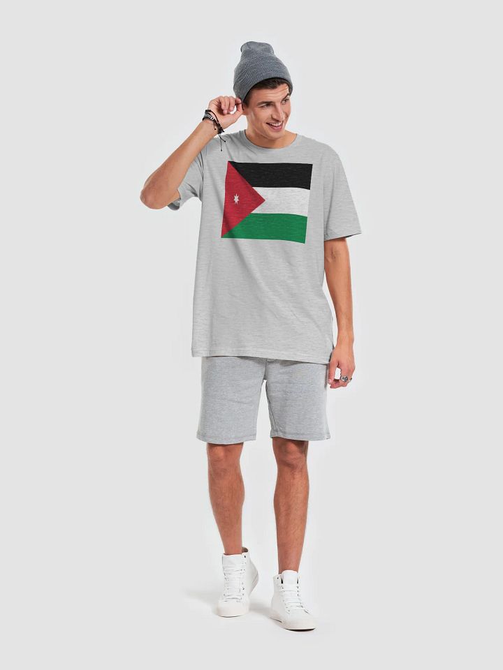Exclusive Graphic Grove Supersoft Unisex Jordanian Flag T-Shirt product image (2)