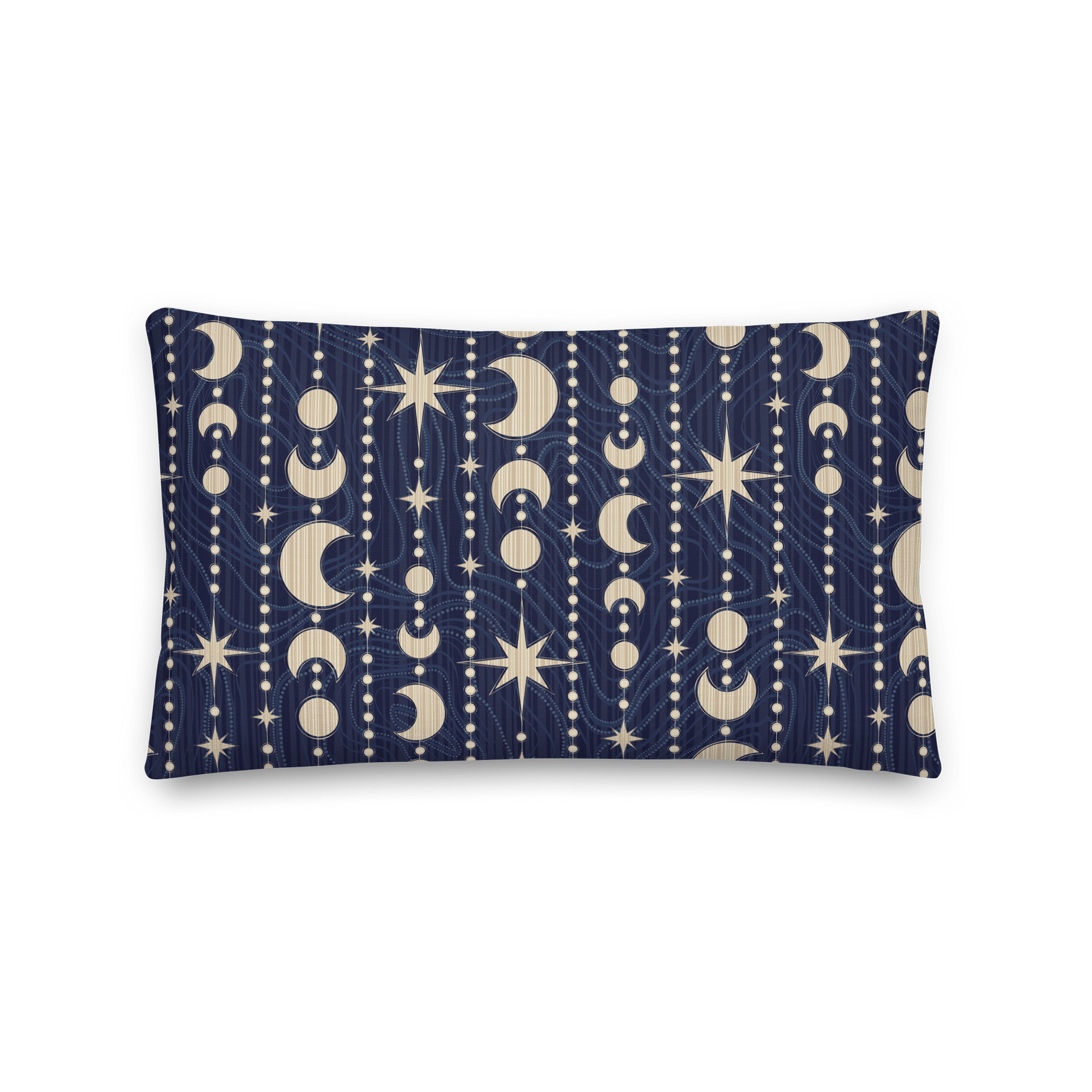 Celestial Dreams - Stars and Moons Premium Pillow product image (1)