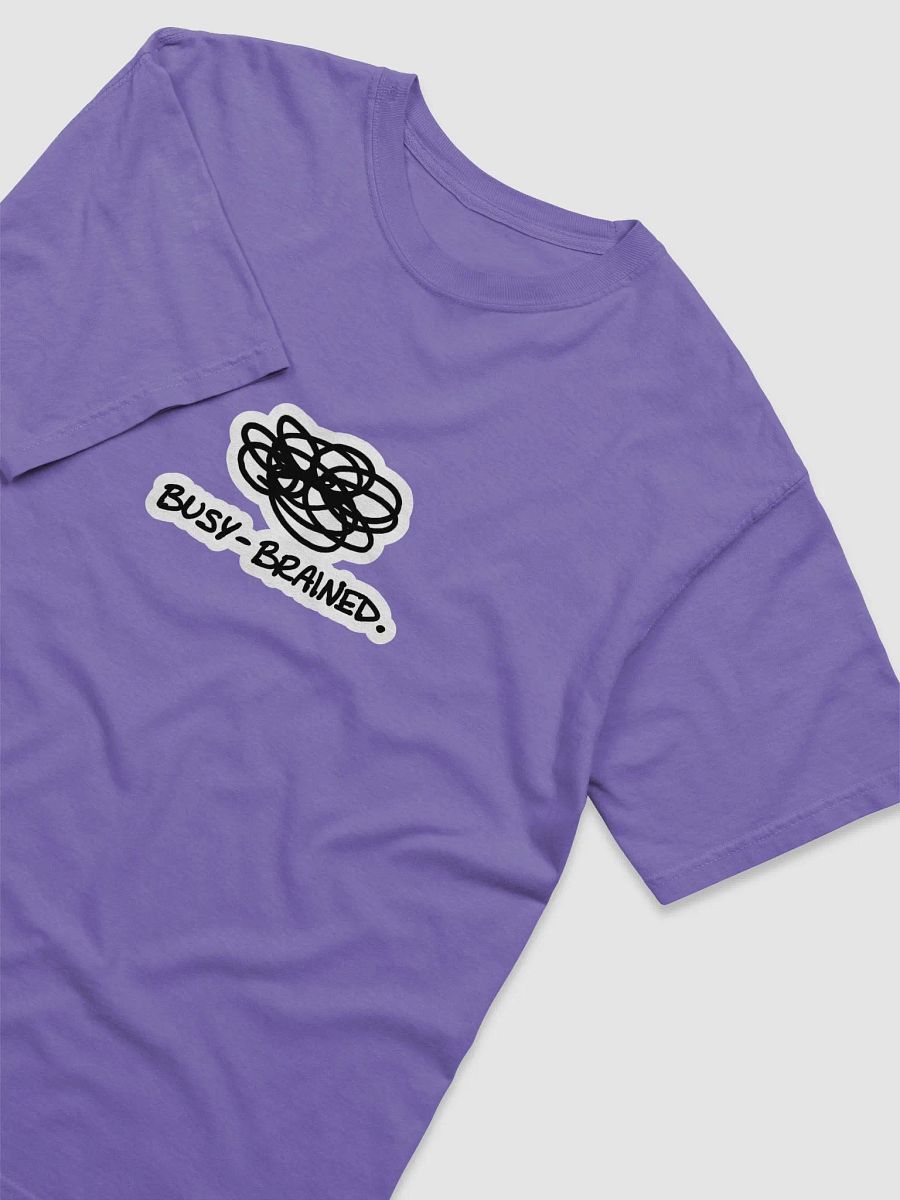 BUSY-BRAINED garment-dyed tee (bubble design) product image (3)