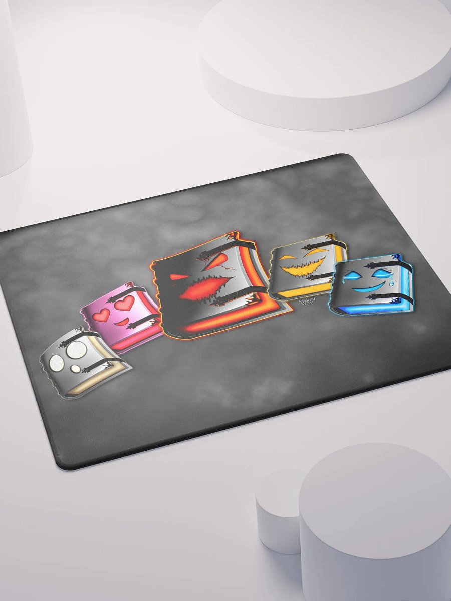 Emotionally Booked - MikeyXCIV - Gaming Mouse Pad - 18″×16″, 36″×18″ product image (4)