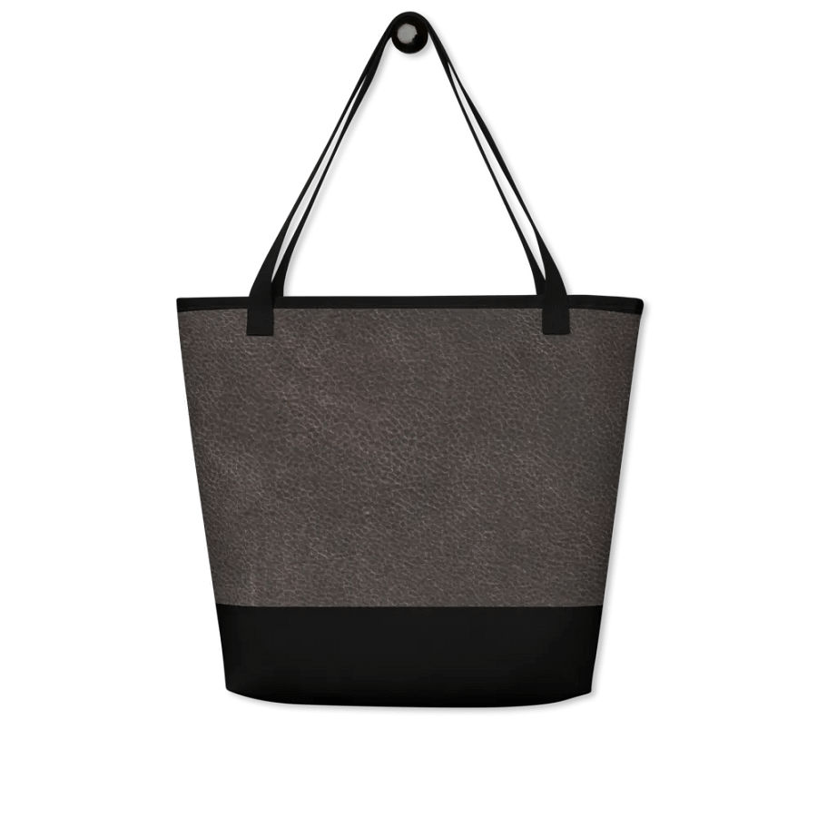 Golden Zipper Leather-Look Large 16