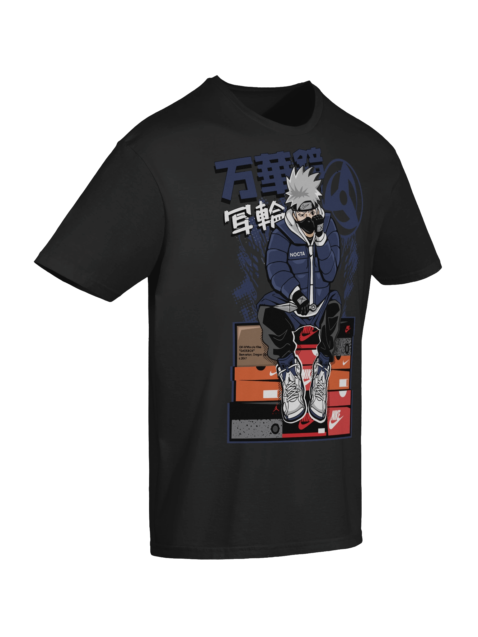 Naruto – Kakashi Hatake – Streetwear Sneaker Stack – Gildan Softstyle T-Shirt product image (7)