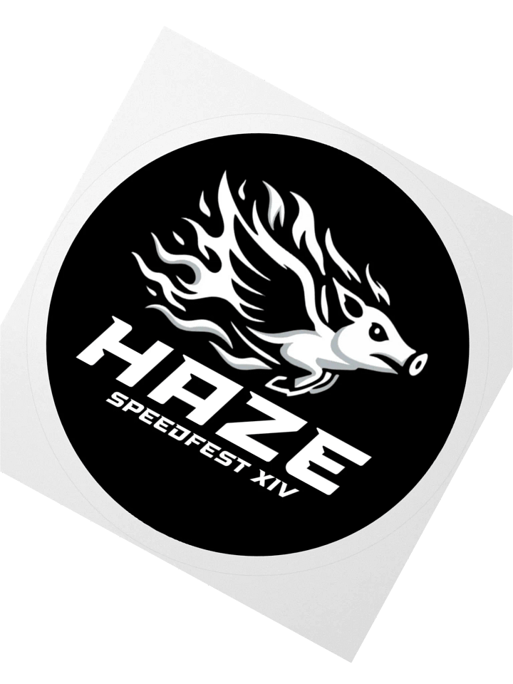 Haze Original Logo Circle Sticker product image (5)