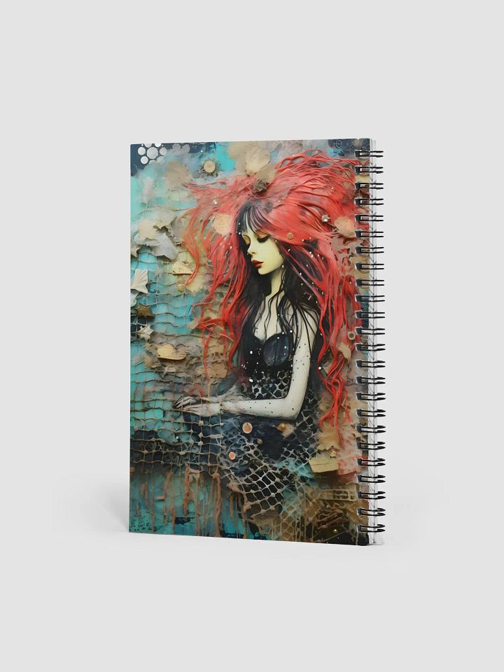Red-Haired Contemplation Spiral Notebook product image (2)