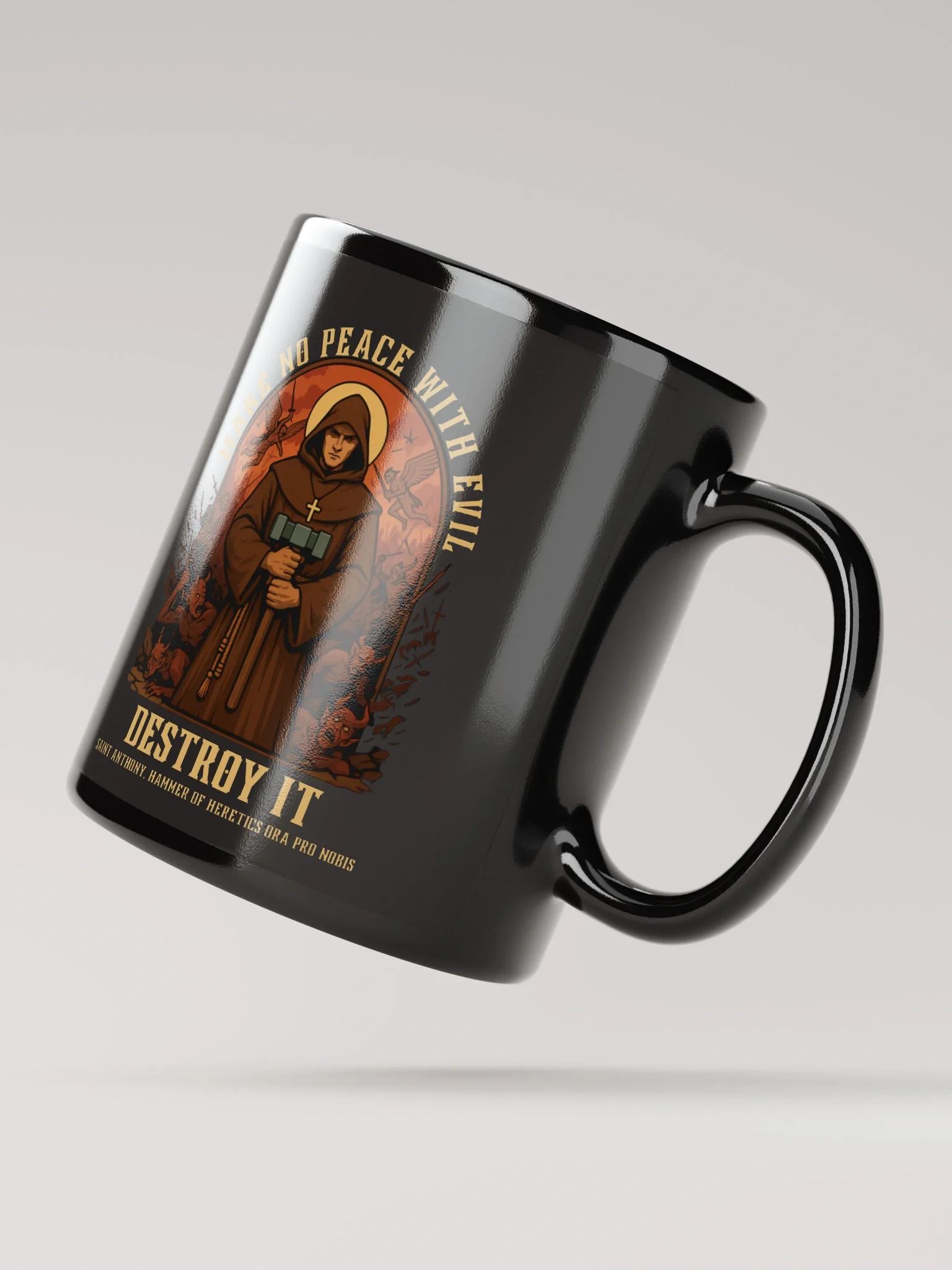 Saint Anthony Hammer of Heretics Mug product image (3)