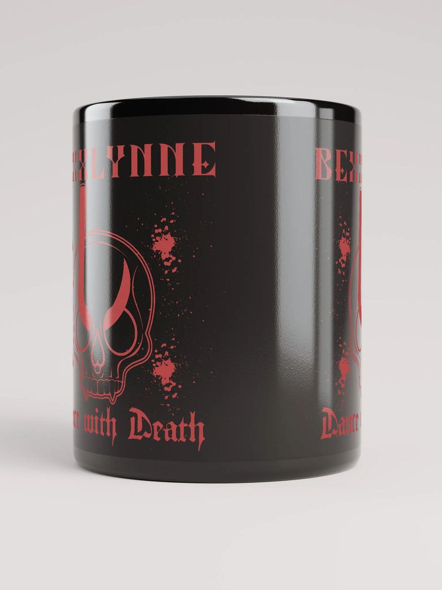 DANCE WITH DEATH BLACK GLOSSY MUG product image (5)