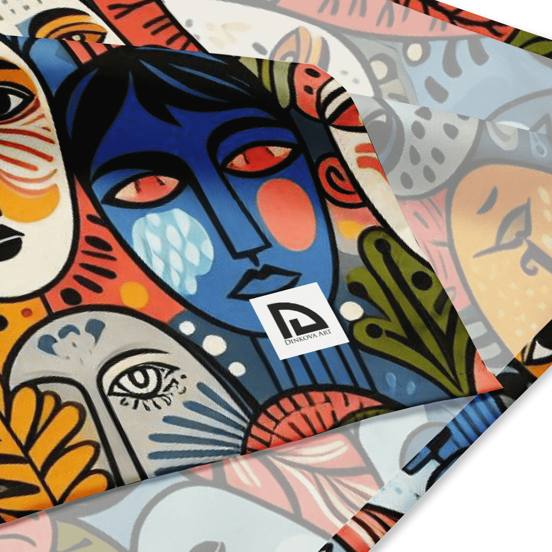 Faces Art Bandana product image (4)