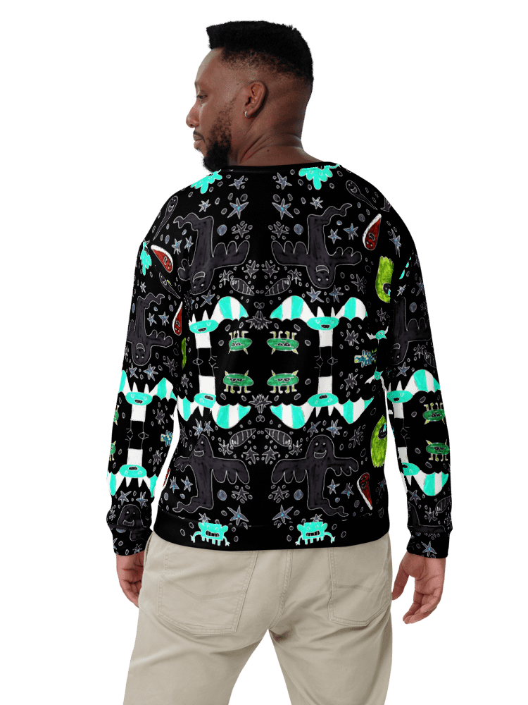 Spooky All-Over Print Sweatshirt product image (7)