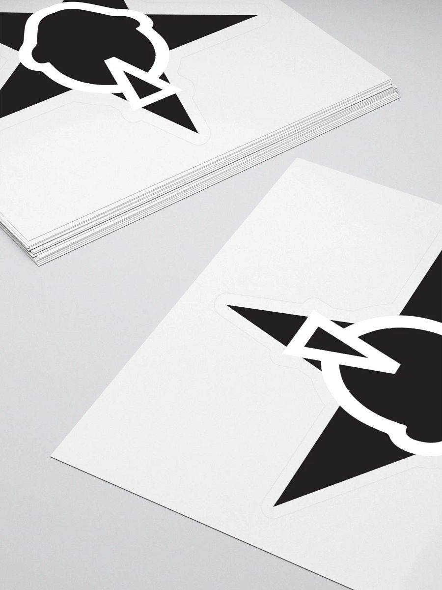 Flipside Star Kiss Cut Stickers product image (4)