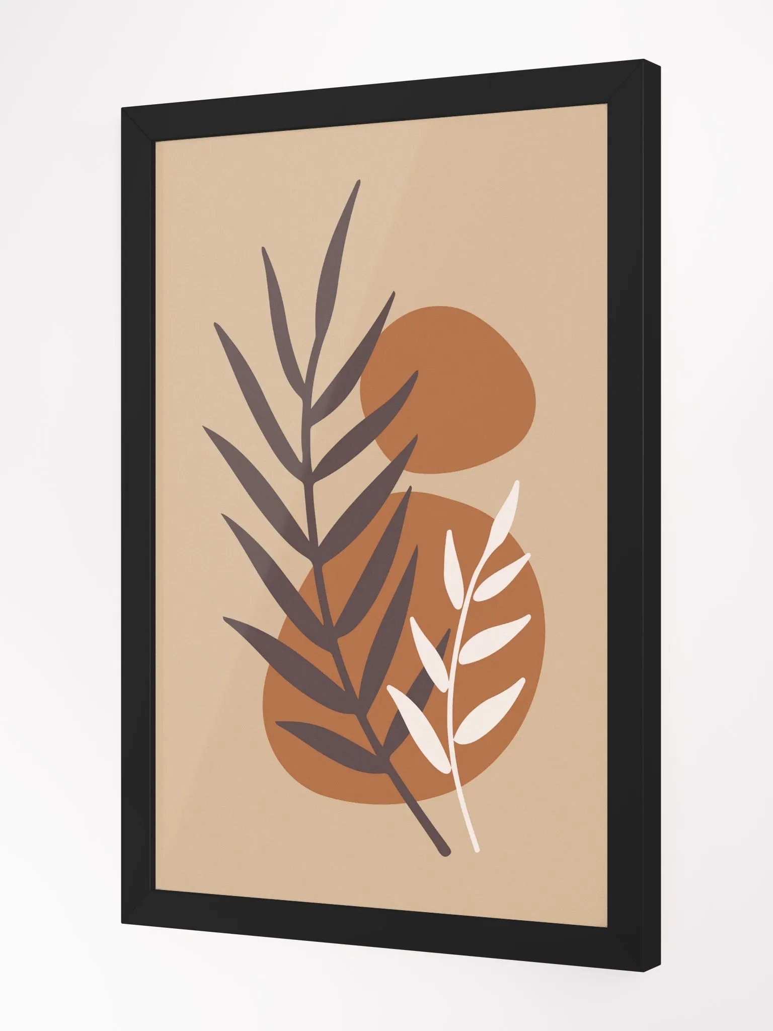Ethereal Leaves Framed Poster product image (8)