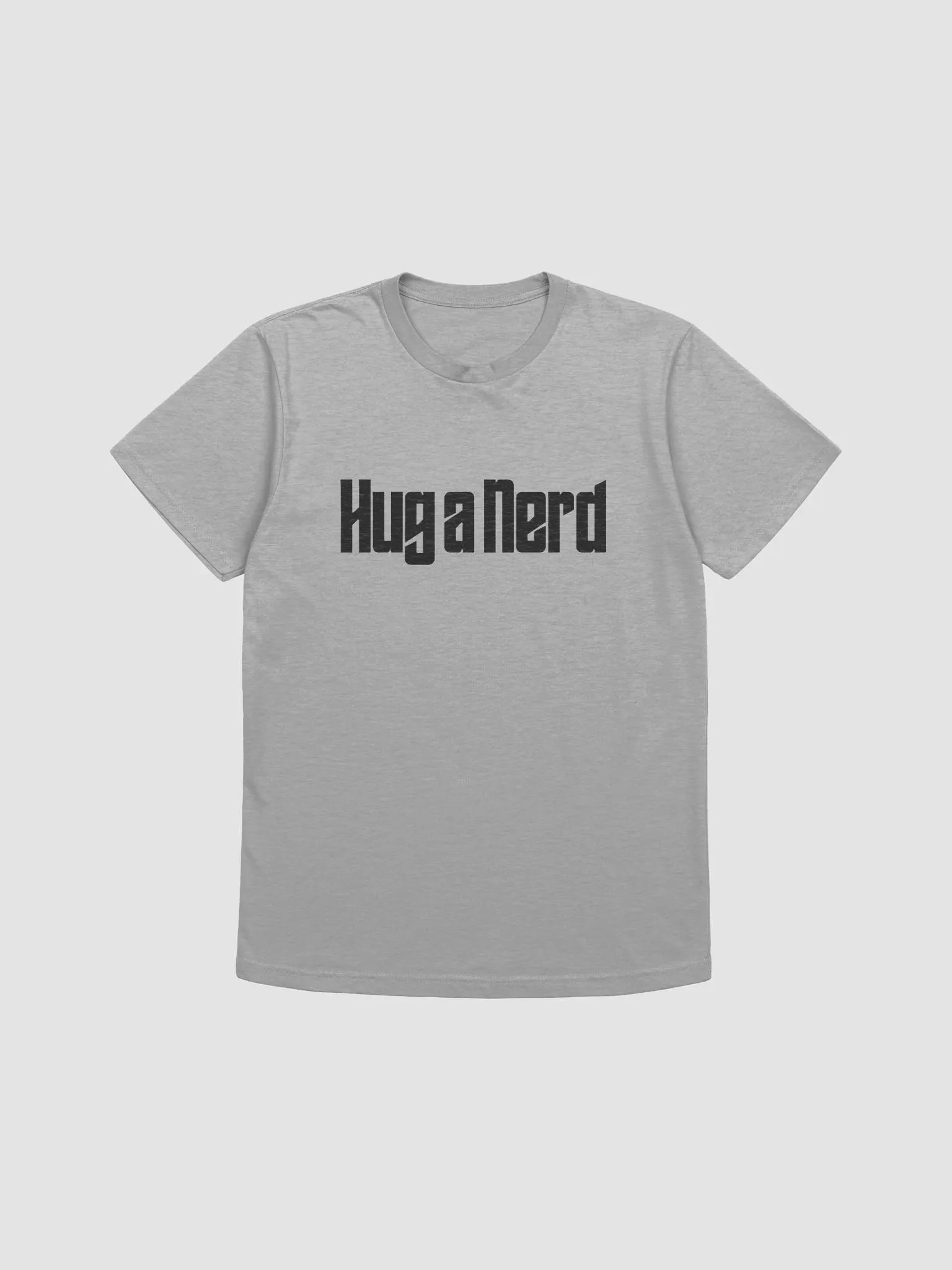 Hug a Nerd T Black print product image (4)