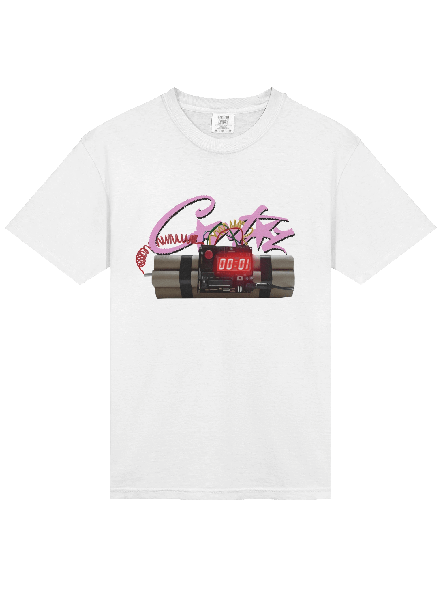 Corteiz No Time 4 Luv T-Shirt – White product image (1)