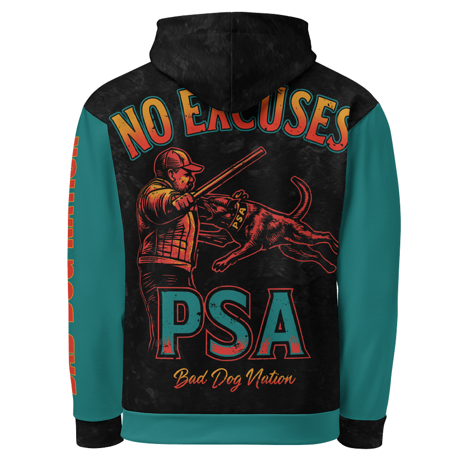 PSA No Excuses - Premium Adult Unisex All Over Print Hoodie product image (1)
