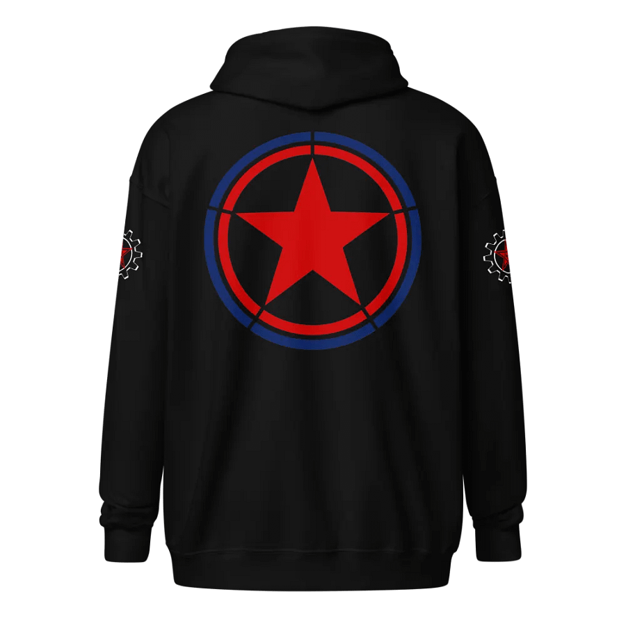 The Red Star Alliance Zip Hoodie product image (1)