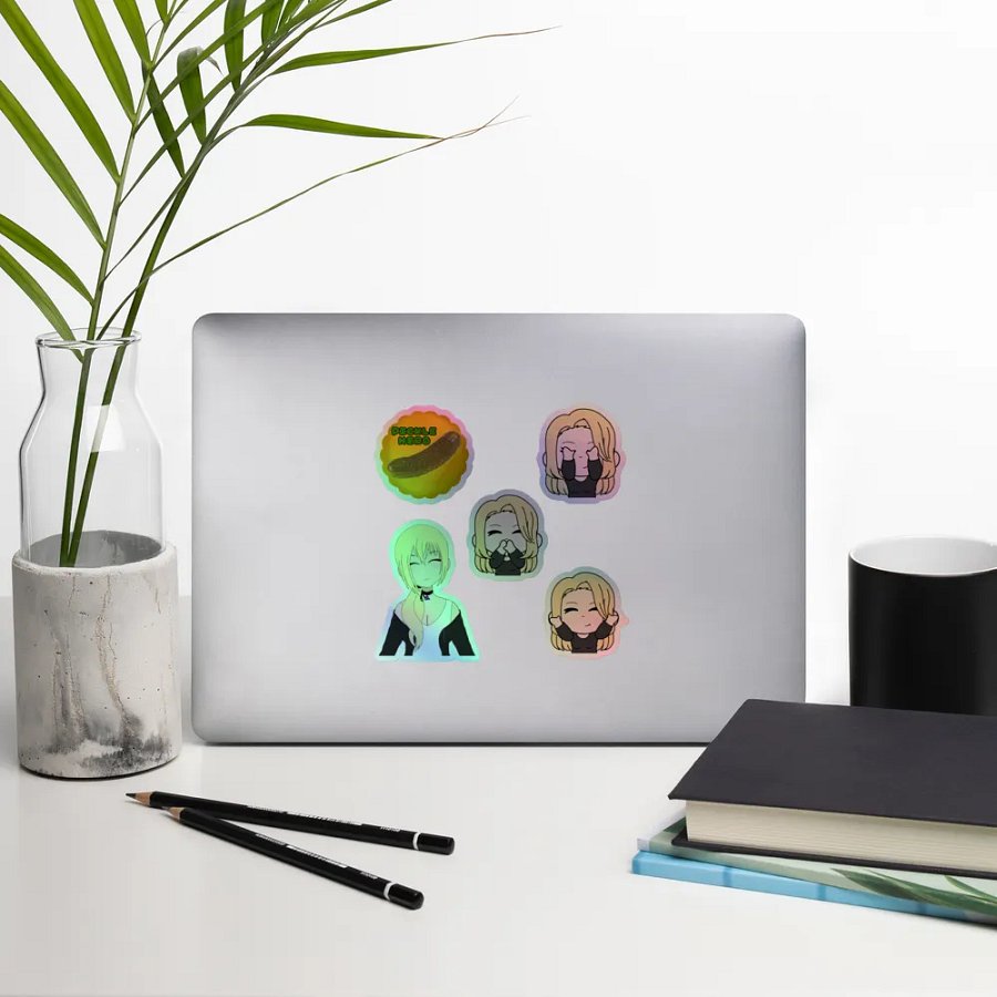 Pickle Hero Emotion Expressions Sticker Set product image (10)
