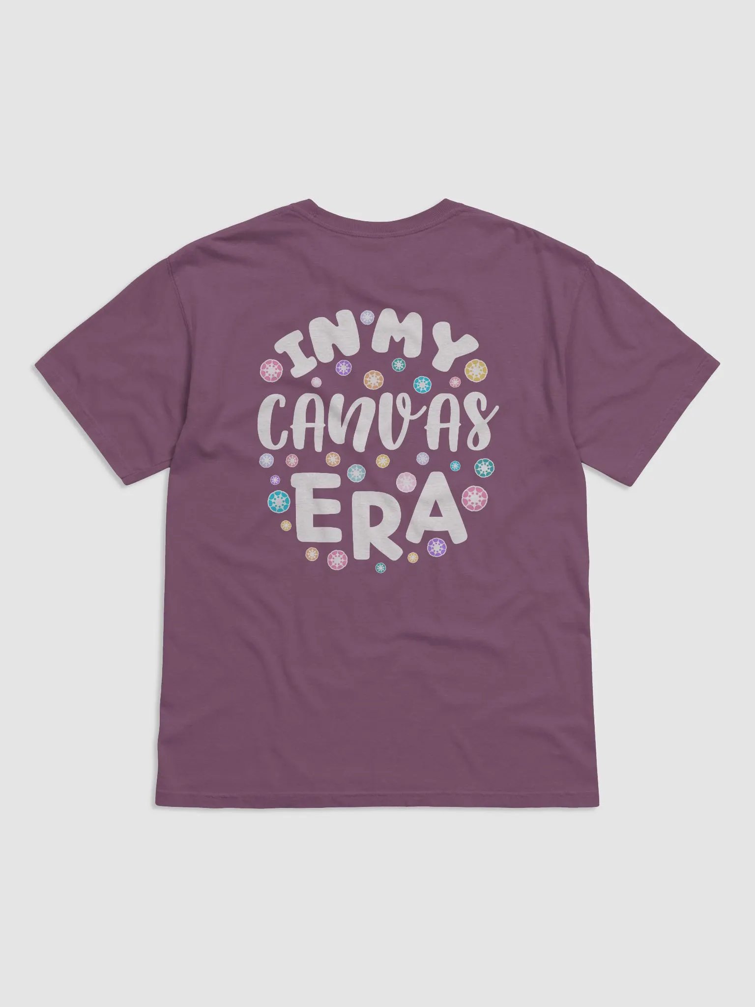 "In My Canvas Era" T-Shirt - Back Logo product image (3)