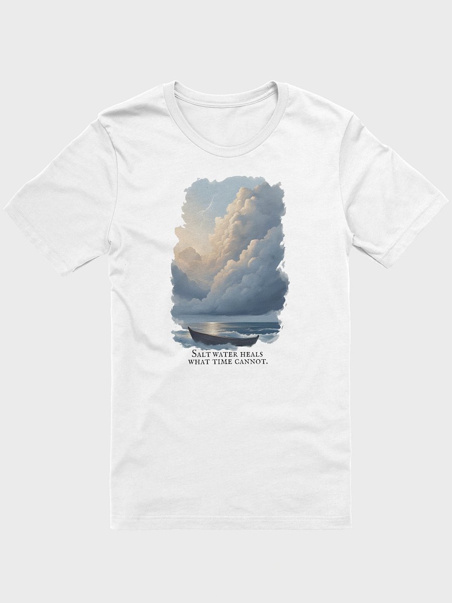 Salt Water Heals What Time Cannot – Nature Poem Tee product image (2)