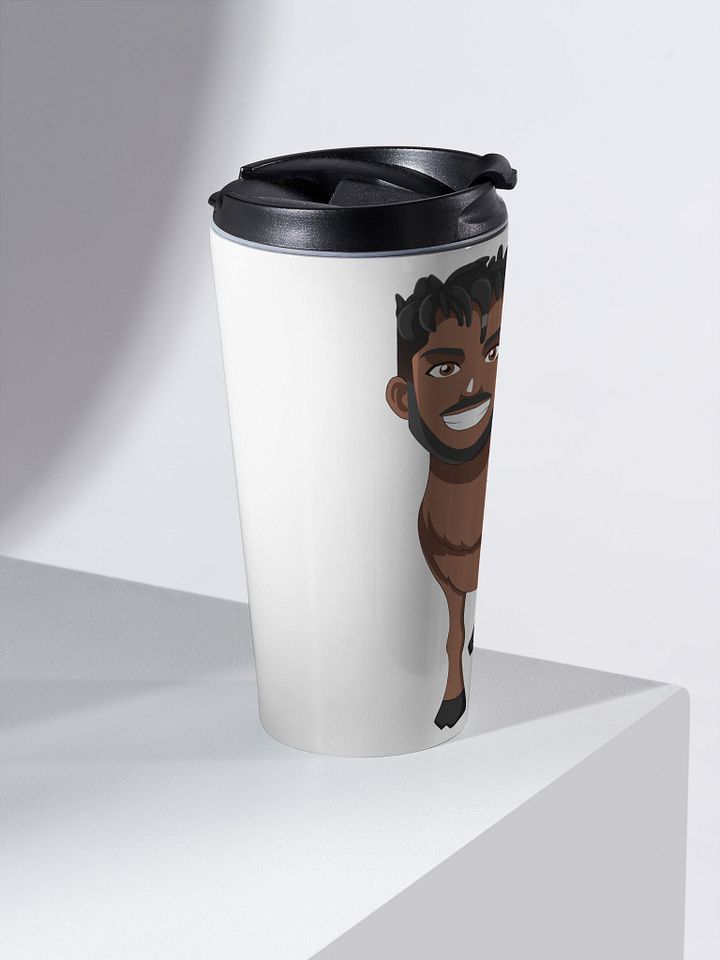 Fred The Goat Stainless Steel Travel Mug product image (2)