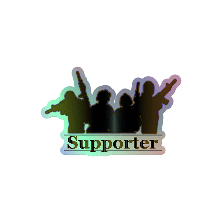 Holo Sticker (Brown) product image (2)