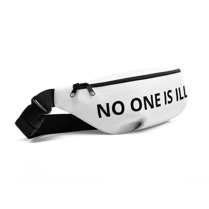 Pris - No one is illegal - fanny pack product image (2)