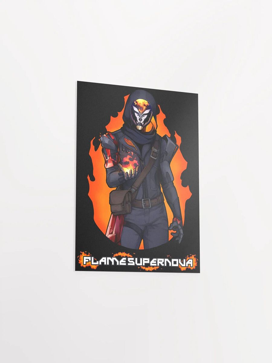 Flame Supernova Original Poster (Black) product image (3)