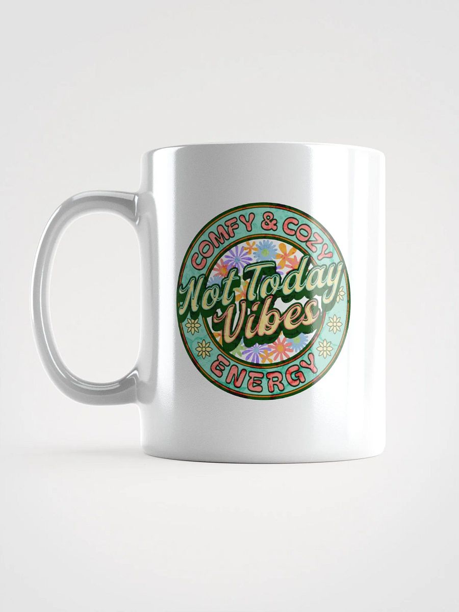 Not Today Vibes Floral Energy Mug product image (1)