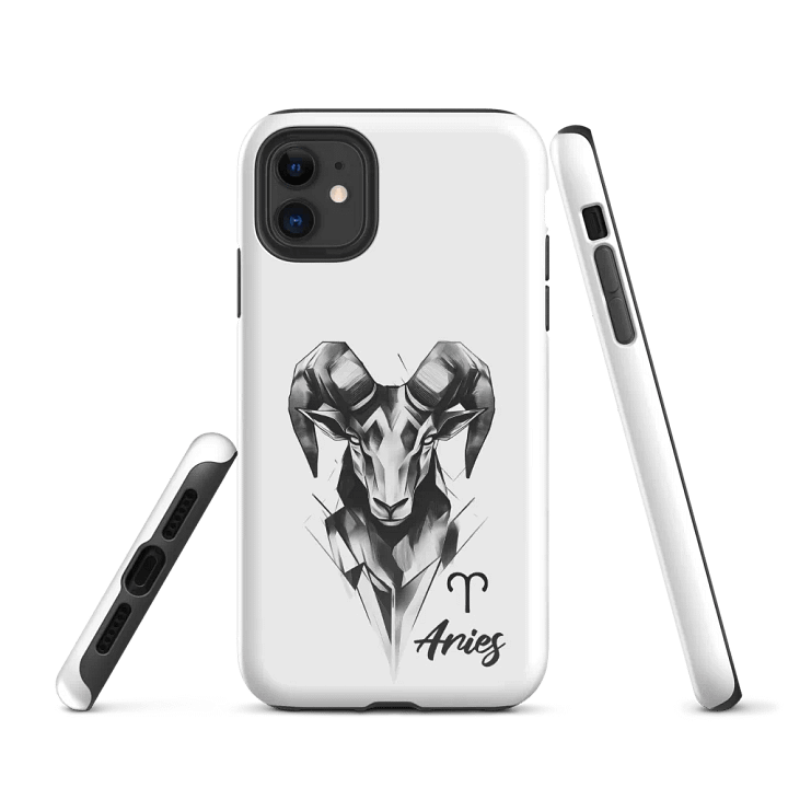 Aries iPhone Tough Case - Bold Design for Fearless Leaders product image (1)