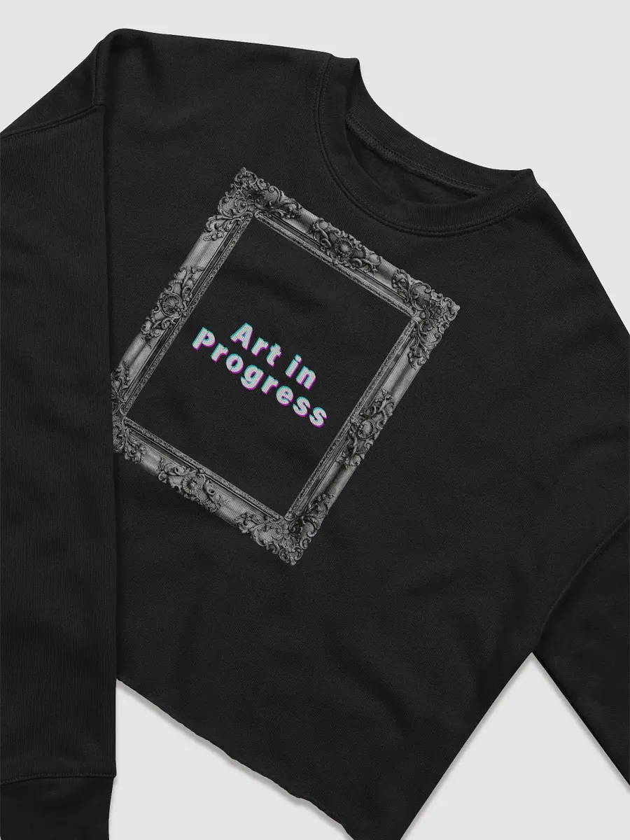 "Art in Progress" Cropped Sweater product image (3)