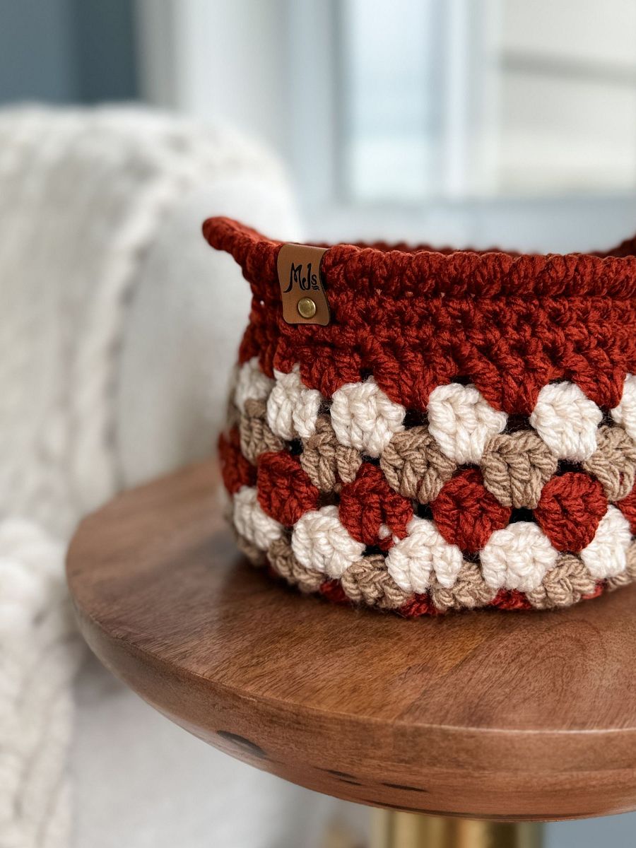 Fall For Granny Basket Crochet Pattern product image (8)