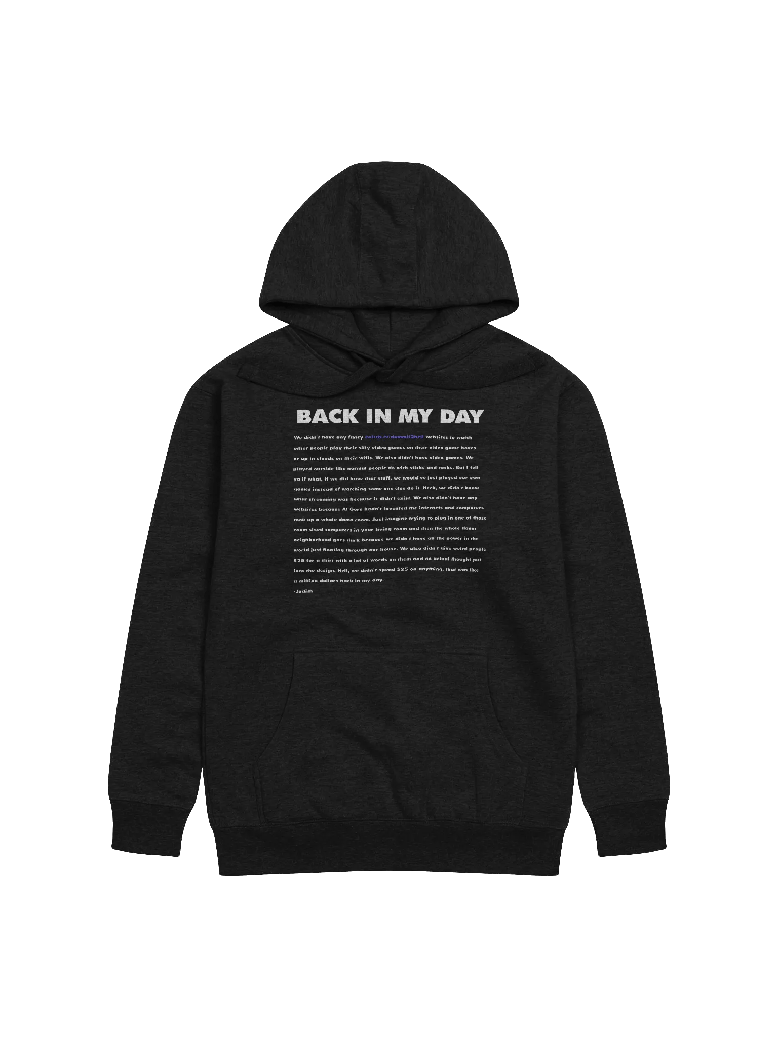 Back In My Day Pullover product image (4)